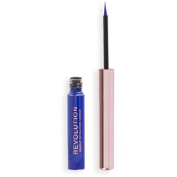 REVOLUTION Super Flick Liquid Black Eyeliner 2.4 ml Blau 
