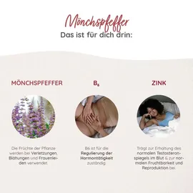 MYLILY Mönchspfeffer - & Maca Brand Nahrungsergänzungsmittel