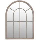 vidaXL Wandspiegel 60 x 45 cm Sandfarben