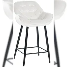 CLP Barhocker Gibson 76 cm cremeweiß