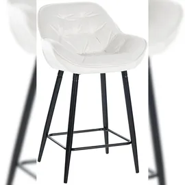 CLP Barhocker Gibson 76 cm cremeweiß