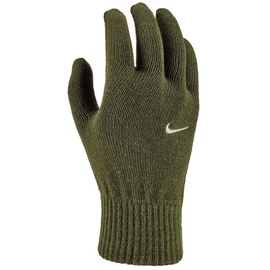 Nike Unisex – Erwachsene Swoosh Knit Handschuhe, Grün, S/M