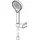 Hansa Handbrause-Set HANSAVIVA Brauseschlauch 125cm, Wandmontage, chrom