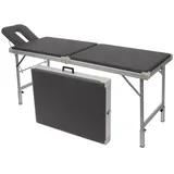 Alu-Kofferliege Robusta ST, inkl. Kopfteil , LxBxH 170/210x56x70-82 cm