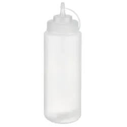 APS Quetschflasche für Soßen und Dips, 1,025 l 93259 , Farbe: transparent