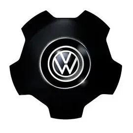 Volkswagen Radzierblenden-Set, Schwarz-Hochglanz, für Felge Stockton