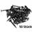 Estexo - Heringe Erdanker Bodenanker 50 St. Erdnagel Unkrautvlies Bodenvlies Gartenvlies,