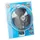 All Ride Mini Ventilator 24 cm Clip Schwarz/Silber