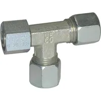 Riegler Einstellbare L-Verschraubung Rohr-Außen-Ø6 Stahl verzinkt