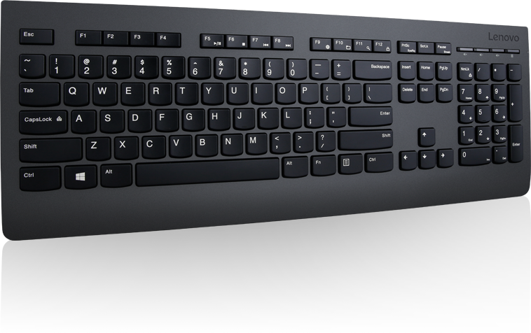 Lenovo Professional Wireless Tastatur, DE-Layout mit AES-Verschlüsselung