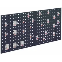 Kappes Lochplatten-Einsteigerset 1 Lochplatte 1000x450 mm Stahl anthrazitgrau