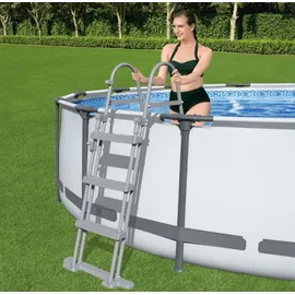 BESTWAY Poolleiter grau 107 cm