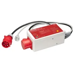 Messadapter 16A CEE 5-polig. Aktive Prüfung 3-phasiger Verbraucher unter Funktion Rpe, Riso, Ipe/Ib sowie Schweißgeräte.