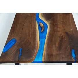 xl moebel gmbh Fluss 220 x 75 x 90 cm braun/blau