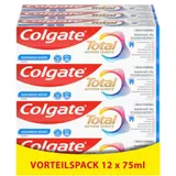 Colgate Total Plus Gesundes Weiß Zahnpasta 12 x 75 ml