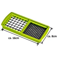 Genius Gemüseschneider Genius Ersatzteil Messereinsatz 6x6mm + 12x12mm Nicer Dicer plus grün