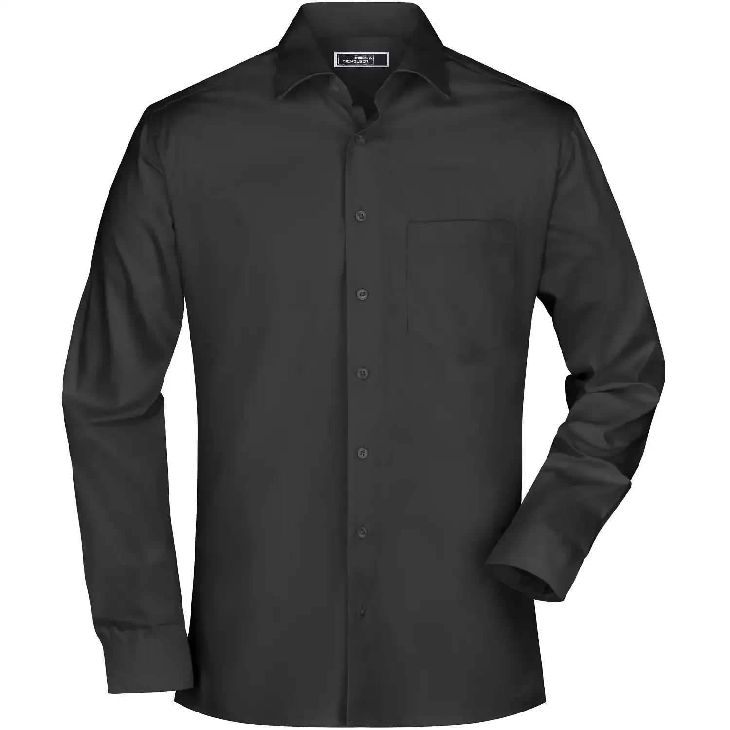 Business-Hemd langarm "JN606" - XXL - black