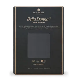 Bella Donna Jersey 120 x 200 - 130 x 220 cm hellanthrazit
