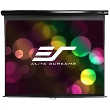 Elite Screens Manual 128" 16:10), Leinwand, Schwarz