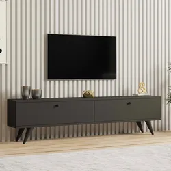 Oviala Business TV-Möbel 160 cm grau