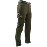 La Chasse® Stretch-Jeans Jagdhose Herren Monza Jagdjeans mit Stretch Jägerjeans oliv/grün NEU grün 34