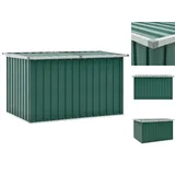 vidaXL Gartenbox Grün 149x99x93 cm