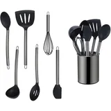 Echtwerk 7tlg. Küchenhelfer-Set, in Schwarz