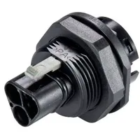 Wieland Electric 96.032.1053.1 Rundstecker Stecker, Einbau Gesamtpolzahl: 3 1St.