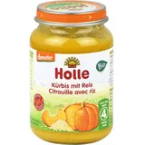 Holle Bio Kürbis mit Reis 190 g