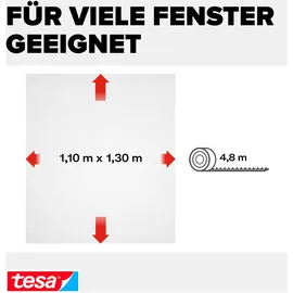 Tesa Insect Stop Standard 110 x 130 cm Weiß