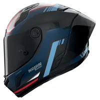 Nolan X-804 RS Ultra Carbon Piega Carbon/Schwarz/Blau/Rot L
