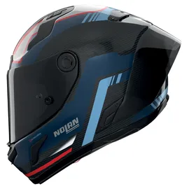 Nolan X-804 RS Ultra Carbon Piega Carbon/Schwarz/Blau/Rot L