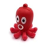 Onwomania Krake Octopus Rot Funny USB Stick 64 GB USB 3.0 Speicherstick USB-Datenträger