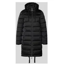 Monari Steppmantel mit Kapuze, Black, 34