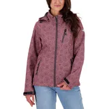 DEPROC activ Deproc Active Damen Softshelljacke mit abnehmbarer Kapuze Übergangsjacke Windbreaker SHELBY PEAK