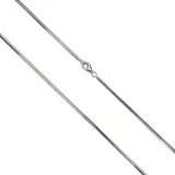 VIVANCE Collierkettchen 925/- Silber Schlangenkette diamantiert weiß 60cm