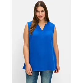 sheego Blusentop, blau