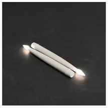 Konstsmide LED-Kerze 23,5 cm weiß