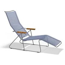 Houe CLICK Sonnenliege 143 x 61 x 96 cm Taubenblau