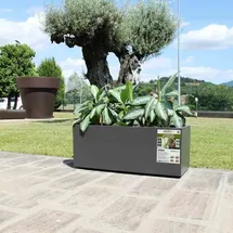 Euro3Plast Greener Kebe 100 x 40 x 40 cm Anthrazit