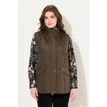 Ulla Popken Weste in dunkles olive | Gr.: 54-56