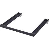 Samsung SKK-ZSD Zwischenbaurahmen, Platzsparendes Design als Waschsäule, Dark Steel