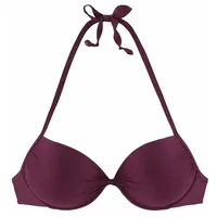 LASCANA Push-Up-Bikini-Top Damen Rot 38 Cup B