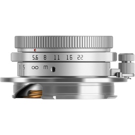 TTARTISAN 28 mm F/5.6 Metallgehäuse, kompatibel mit Leica M Mount – Silber