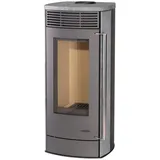 Thermia Kaminofen Neuwerk V3 Gussgrau / Naturstein, 6 kW, Zeitbrand