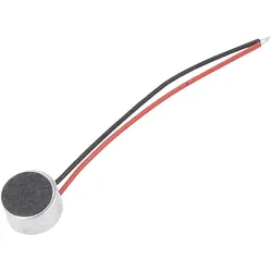 Elektret-Mikrofon, 2,2kΩ, 0,4mA, Ø6x3,5mm