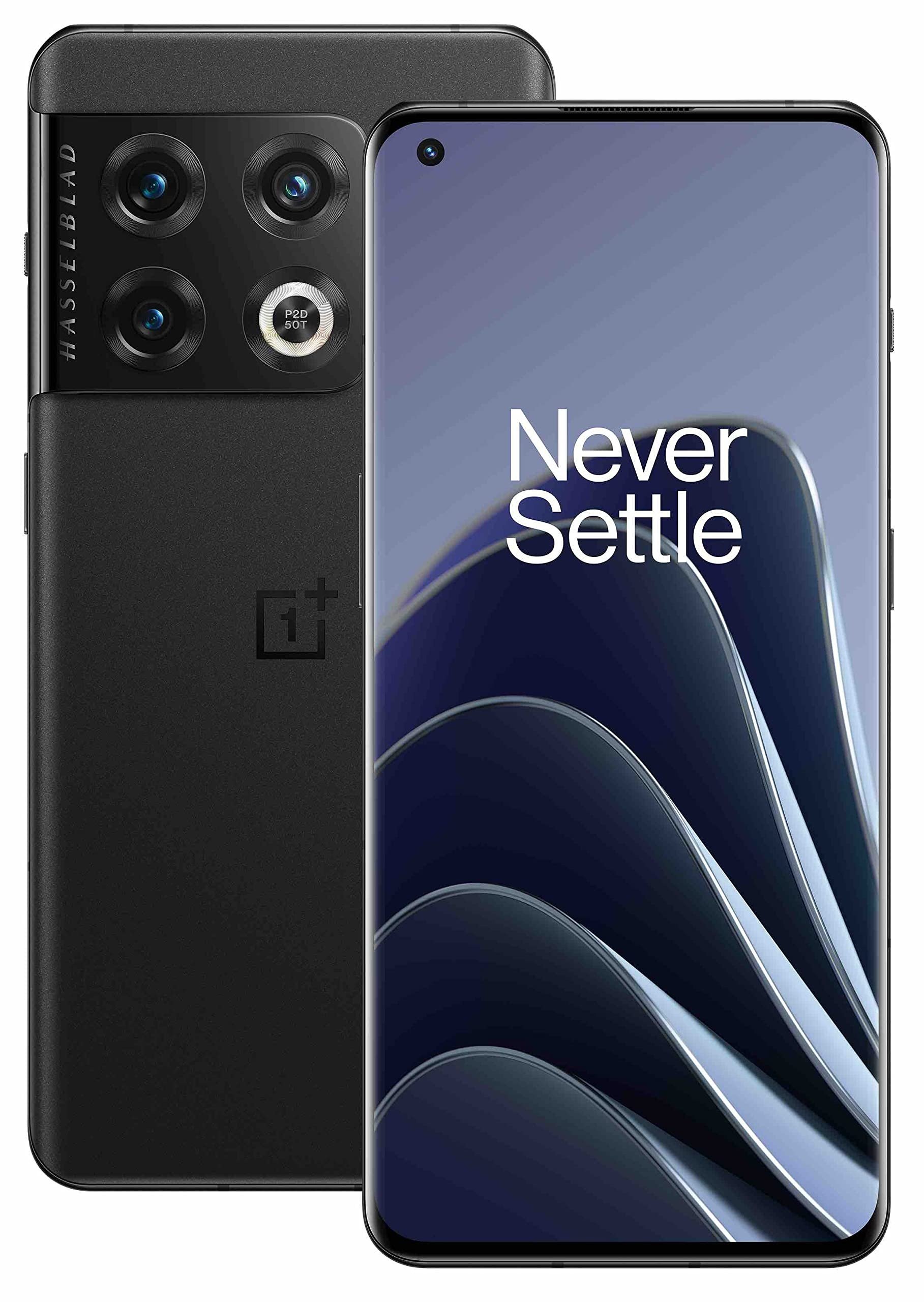 OnePlus Smartphone 10 Pro 5G 8 GB RAM, 128 GB, ohne SIM-Karte, mit Hasselblad Kamera der 2. Generation für Mobiltelefone, Schwarz (Volcanic Black) (Neu differenzbesteuert)