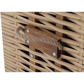 deVries Trendy by Devries Strandkorb Trend 10+ 745 Natur Akazie