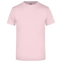 Komfort T-Shirt Rundhals JN002, rosa, Größe XXL - rosa - XXL