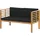Beliani 4-Sitzer, LOUNGE SET Akazienholz Hellbraun, Pacific